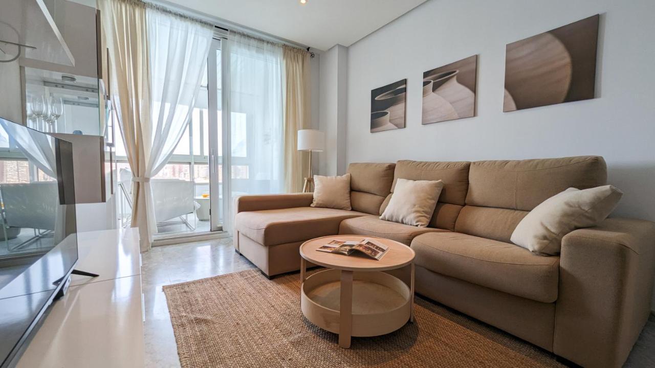 Gemelos Sea Front Apartment Бенидорм Экстерьер фото